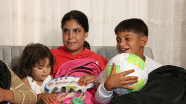Adana Yüreğir'de çadırdaki anne ve 5 çocuğu, 23 bin lira yardımla eve yerleştirildi