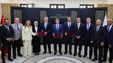 Gümüşhacıköy OSB'nin kuruluş protokolü Amasya'da törenle imzalandı