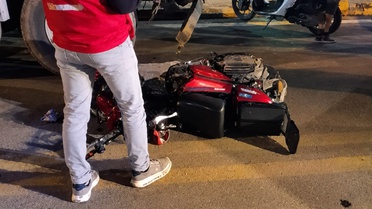 Ankara Polatlı'da TIR'a çarpan motosikletin 16 yaşındaki sürücüsü ağır yaralandı