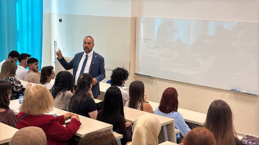 Bartın Üniversitesinde Rektör Akkaya ilk derste 'Terörsüz Türkiye' vurgusu yaptı