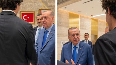 Cumhurbaşkanı Erdoğan'dan milli yıldıza esprili davet: Ankara'ya geleceksin, benim takımda oynarsın