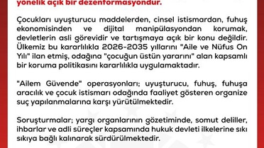 DMM, 'Ailem Güvende' operasyonlarına yönelik iddiaları dezenformasyon olarak niteledi