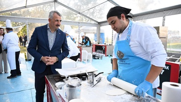 Edirne'de beyaz peynir temalı festival 3 günde 120 bin ziyaretçi çekti