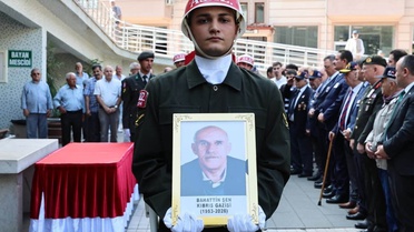 Kıbrıs Gazisi Bahattin Şen, Amasya'da son yolculuğuna uğurlandı