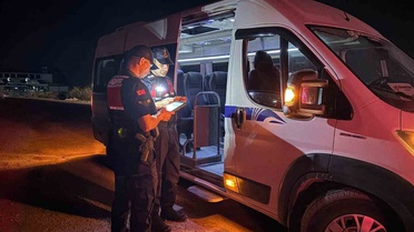 Manisa'da jandarma 11 aranan kişiyi yakaladı, 8 bin 673 kişiyi sorguladı