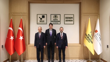 Milli Savunma Bakan Yardımcısı Heybet, Konya Büyükşehir Belediyesi'ni ziyaret etti