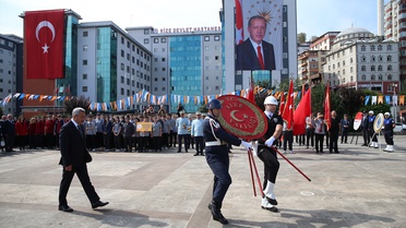 Rize'de Gaziler Günü törenle kutlandı