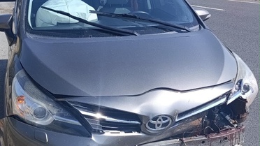 Koyunun yola fırlamasıyla Sivrihisar'da 1 kişi hafif yaralandı, koyun telef oldu
