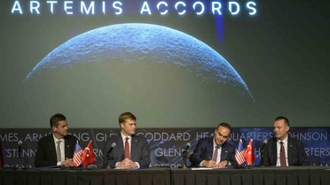 Üretimi tamamlanan 3,5 tonluk Ay Uzay Aracı TUSAŞ'a çevresel teste gönderildi