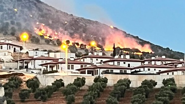 Adıyaman'ın Palanlı mevkiinde orman yangını itfaiye ekiplerince kontrol altına alındı
