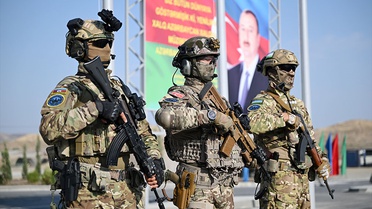 Azerbaycan, Türkiye ve Özbekistan orduları Hocavend'de ortak tatbikata başladı