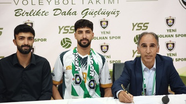 Bingöl Solhan'da Yeni Solhan Spor, Voleybol 2. Ligi öncesi imza töreni yaptı