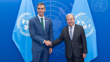 BM Genel Sekreteri Guterres, New York'ta Sanchez ile Orta Doğu'yu ele aldı