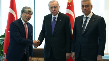 Cumhurbaşkanı Erdoğan, Doktor Patrick Soon-Shiong'u kabul etti