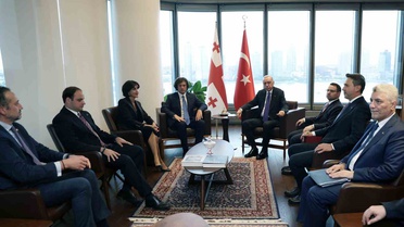 Cumhurbaşkanı Erdoğan, Gürcistan Başbakanı Kobakhidze ile görüştü