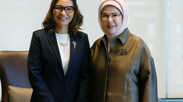 Emine Erdoğan, Brezilya Devlet Başkanı'nın eşi Silva ile görüştü: