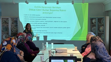 Eskişehir Aile ve Sosyal Hizmetler İl Müdürlüğü, Ertuğrulgazi ADEM'de eğitim verdi