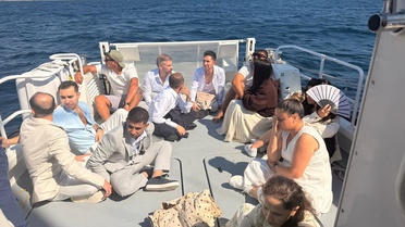 Sahil Güvenlik Muğla Milas açıklarında 4'ü çocuk 12 düzensiz göçmen yakaladı