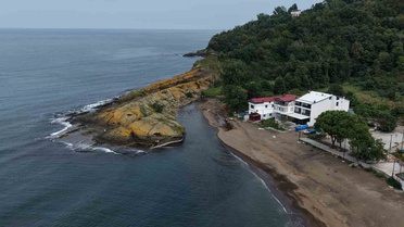 Ordu'da Timsah Adası ziyaretçi akınına uğruyor