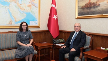 Milli Savunma Bakanı Güler, Birleşik Krallık Büyükelçisi Anderson'ı kabul etti