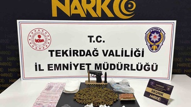 Tekirdağ'da son 2 haftada uyuşturucu suçundan 220 şüpheliye işlem yapıldı, 25 tutuklandı