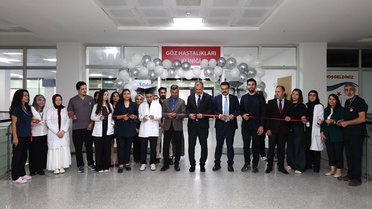 Ağrı Eğitim ve Araştırma Hastanesinde 12 odalı göz kliniği 4 asistanla açıldı