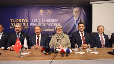 AK Parti Genel Başkan Yardımcısı Uygur, Mardin'de konuştu:
