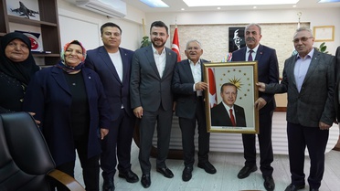 AK Parti Kayseri İl Başkanı Okandan ve Başkan Büyükkılıç'tan ilçe ziyaretleri