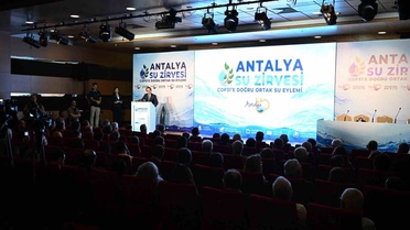 Antalya Su Zirvesi'nde COP31 öncesi su kaynakları için ortak eylem çağrısı yapıldı