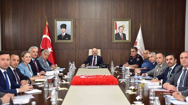 Aydın'da eğitim güvenliği toplantısında servis denetimleri ele alındı
