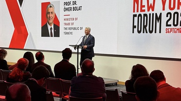 Bakan Bolat, 2025'te 38,6 milyar dolara ulaşan ticaret hacmini büyütmeyi hedefliyor