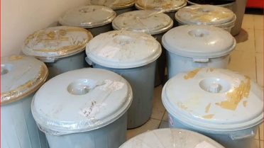 Bolu'da jandarma, Abant gişelerinde 650 kilo bozuk midyeyi ele geçirip imha etti
