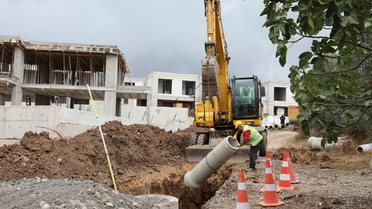 Bursa Mudanya'da iki mahalleye 1,6 km kanalizasyon, 1,7 km yağmur suyu hattı yapıldı