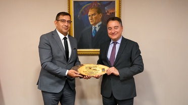 Ali Babacan, ŞEDEK-DER heyetini ağırladı, sosyal medyadan teşekkür etti