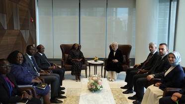 Emine Erdoğan, Kenya Cumhurbaşkanı'nın eşi Rachel Ruto ile görüştü: