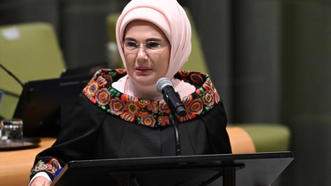Emine Erdoğan, 'UEA Yüksek Düzeyli Enerji Dönüşümü Diyaloğu Toplantısı'nda konuştu: