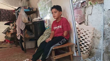 İsrail saldırısında ailesini ve sol kolunu kaybeden 7 yaşındaki çocuk protez bekliyor