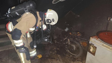 Hatay Arsuz'da motosiklet yangını sonrası 2'si çocuk 4 kişi hastaneye kaldırıldı