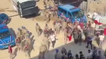 Hatay Reyhanlı'da kaçak elektrik cezası kesen ekiplere şahıslar kortejle engel oldu