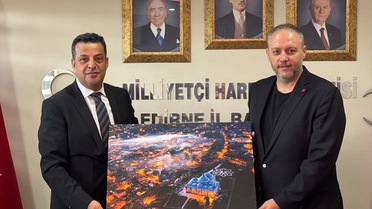 İl Kültür ve Turizm Müdürü Soytürk, MHP İl Başkanı Biçer'e başarı diledi