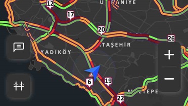 İstanbul'da sabah yağışı trafik yoğunluğunu artırdı, kent genelinde yüzde 65 ölçüldü