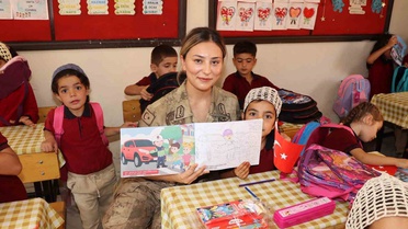 Jandarma ekiplerinden Sason’da öğrencilere anlamlı ziyaret