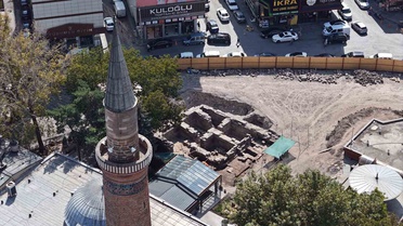 Kayseri'de Anadolu'nun ilk medresesi olduğu düşünülen yapıda kazı yüzde 30'a ulaştı