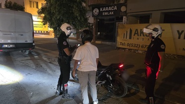 Malatya'da motosiklet denetiminde 43 motosiklet kontrol edildi, olumsuzluk çıkmadı
