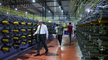 Suriyeli Şevvaf, yaklaşık 10 yıl kaldığı Türkiye'den dönüp Halep'te çuval fabrikası kurdu