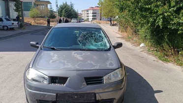 Palu'da okul dönüşü bisikletli çocuğa araç çarptı, Elazığ'a sevk edildi