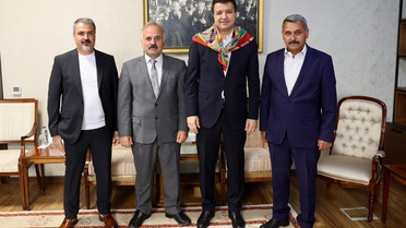 Saadet Partisi lideri Arıkan, Avşarlar Derneği Genel Başkanı Kocakaya'yı ağırladı