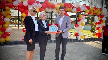 Samsun Alaçam'da Turhan ailesinin katkısıyla yaptırılan bocce sahası hizmete açıldı