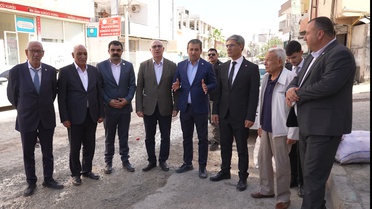 YENİ Partili Bulut ve Tanal Bozova'da inceleme yaptı, Sanayi Caddesi'ne dikkat çekti