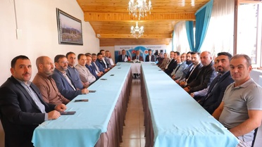 Bayburt İl Müftüsü Danacı, Zonguldak'a atandı, personel ve öğreticilerle vedalaştı